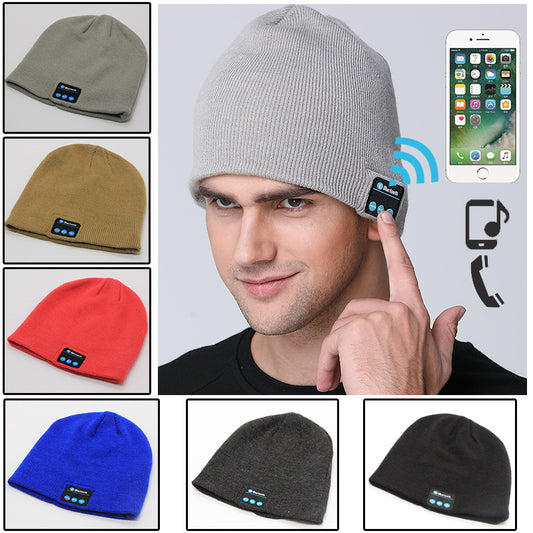 Bluetooth Beanie with Wireless Headphones - 6h Battery Life | Winter Running